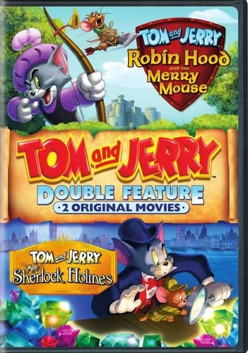 Tom and Jerry Robin Hood and his Merry Mouse / Meet Sherlock Holmes DVD
