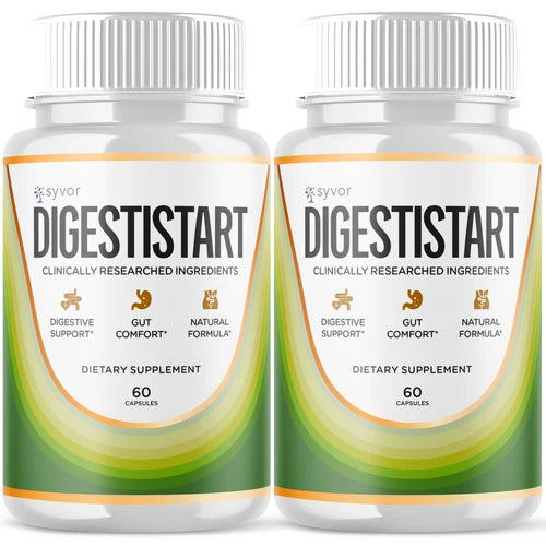 (2 Pack) Digestistart Probiotic Formula Enhance Digestive Function 120 Capsules