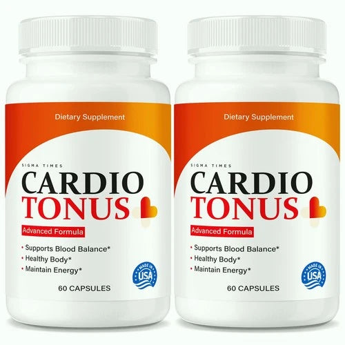 (2 Pack) Cardio Tonus, CardioTonus Heart Health Support Supplement