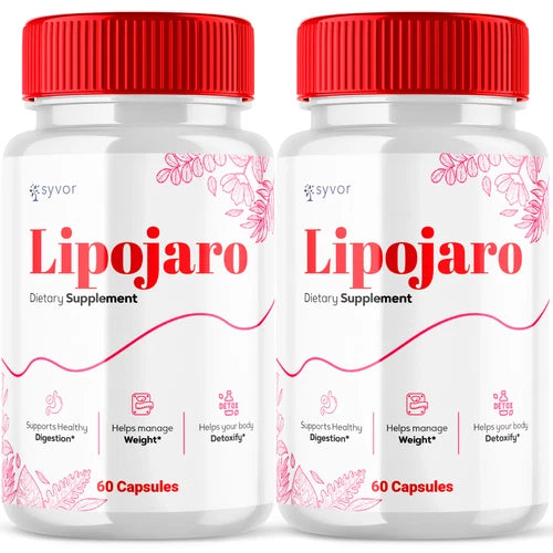 Lipojaro Advanced Formula Supplement to Support Digestion & Fitness 120 Capsules