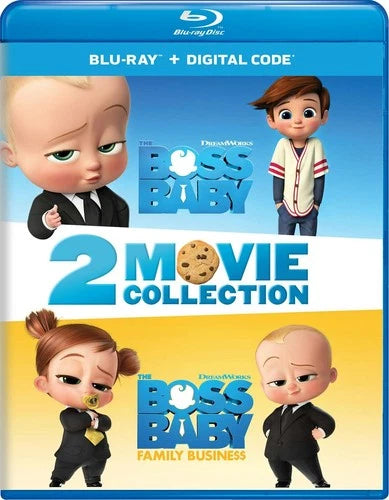 The Boss Baby 2-movie Collection Blu-ray Alec Baldwin