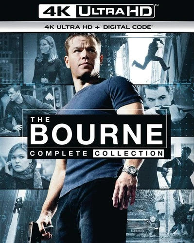 The Bourne Complete Collection 4K UHD Blu-ray Matt Damon NEW