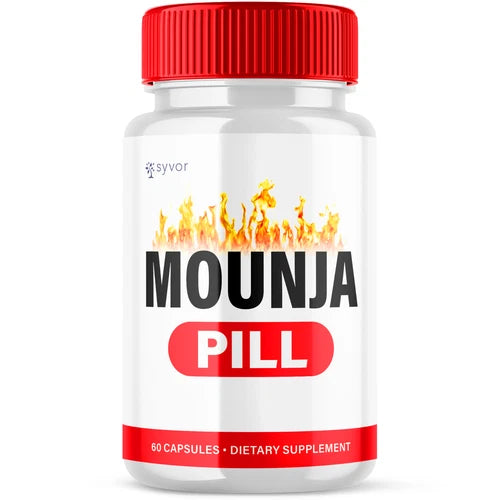 (1 Pack) Mounja Pill Advanced Formula Natural Energy & Fitness Vitamin 60 Caps