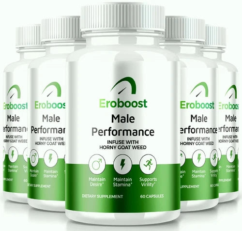 (5 Pack) Eroboost Advanced Male Health Pills to Support Healthy Circulation