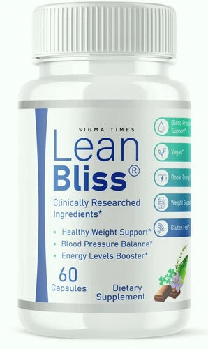Lean Bliss Weight loss Pills, LeanBliss to Burn Fat & Boost Metabolism 60ct