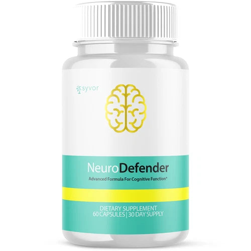 (1 Pack) Neuro Defender Nootropic Natural Formula Brain Supplement 60 Capsules