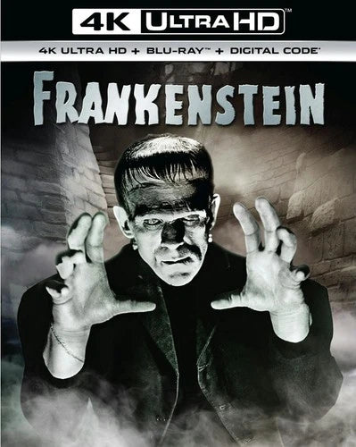 Frankenstein 4K UHD Blu-ray Boris Karloff NEW