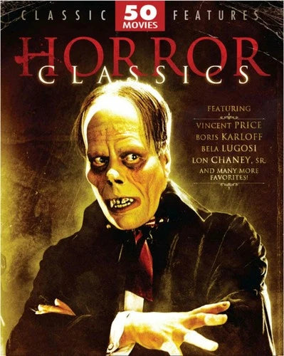 Horror Classics 50 Movie Pack DVD