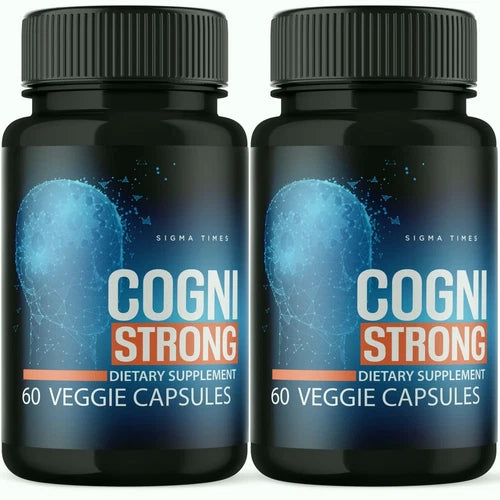 (2 Pack) Cogni Strong Brain Health Supplement, CogniStrong for Memory and Focus