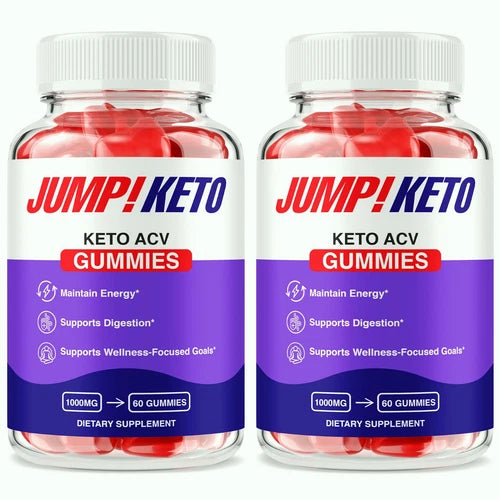 (2 Pack) Jump Keto Gummies - Advanced Keto ACV Formula for Weight Loss Support