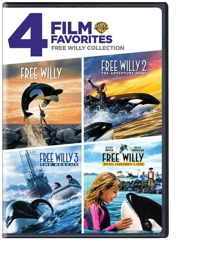Free Willy 1-4 DVD
