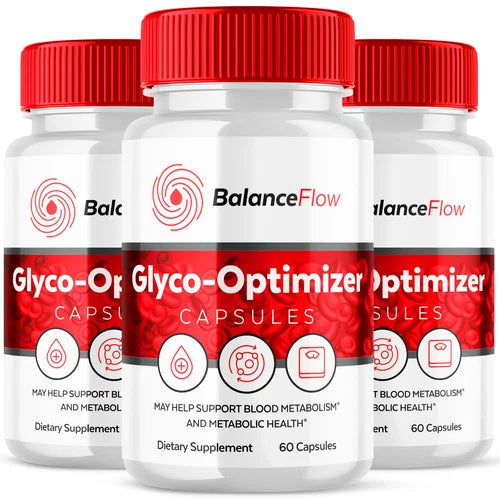 (3 Pack) Balance Flow Glyco Optimizer BalanceFlow Supplement 180 Capsules
