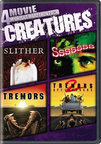 4-Movie Midnight Marathon Creatures DVD Richard B. Shull