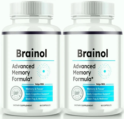 (2 Pack) Brainol Advanced Memory Formula for Ultimate Brain Optimization