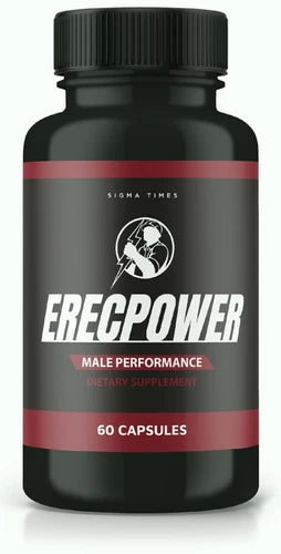 Erecpower Male Health Capsules to Boost Stamina and Energy 60ct