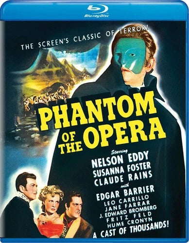 The Phantom of the Opera Blu-ray Claude Rains