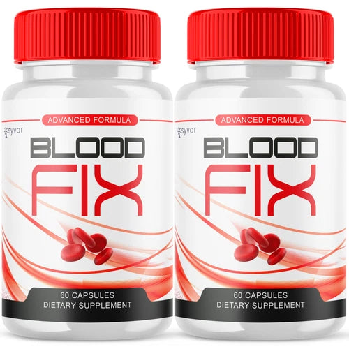 (2 Pack) Blood Fix Advanced Blood Health Support Glycogen Supplement 120 Capsule