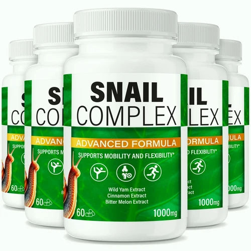 (5 Pack) Snail Complex Joint Health Support Pills, Advanced Formula for Mobility