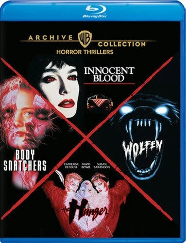 Horror Thrillers 4-Film Collection [Blu-ray] Blu-ray