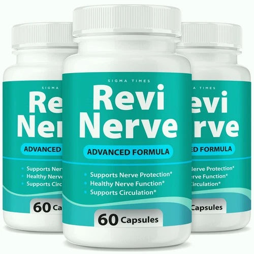 (3 Pack) Revi Nerve - Premium ReviNerve Supplement for Nerve Health