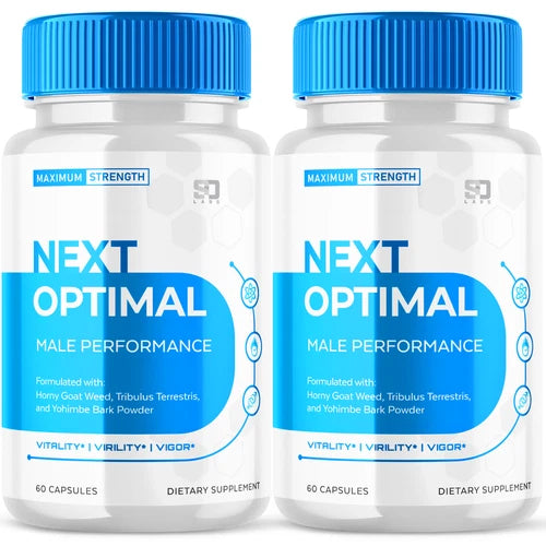 (2 Pack) Next Optimal Men Pills Maximize Energy, Vitality & Stamina 120 Capsules