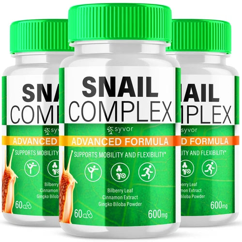 Snail Complex Joint Support Pill Freedom to Move Vitamin Formula 180 Capsules