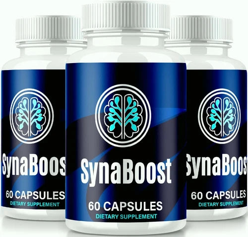 (3 Pack) SynaBoost Cognitive Pills to Remove Brain Fog & Improve Memory