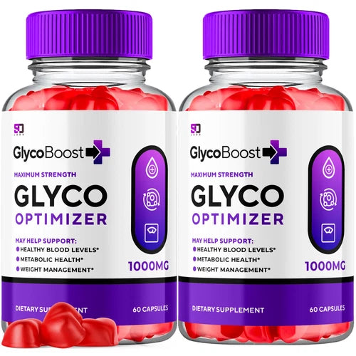 (2 Pack) GlycoBoost Blood ACV Gummies - Advanced Blood Health Support Formula