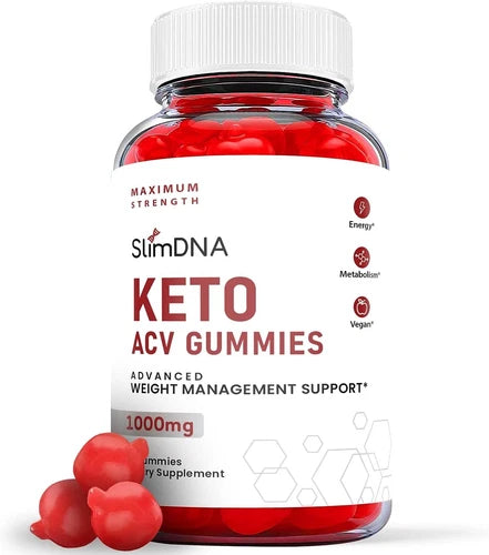 Slim DNA Keto Gummies - Slim DNA ACV Keto Gummys Weight Loss ORIGINAL - 1 Pack