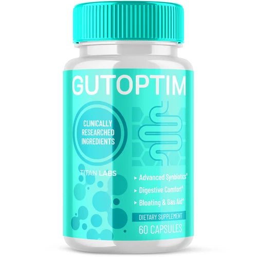 Gutoptim Probiotic Gut Health Formula - Enhance Digestive Function (60 Capsules)