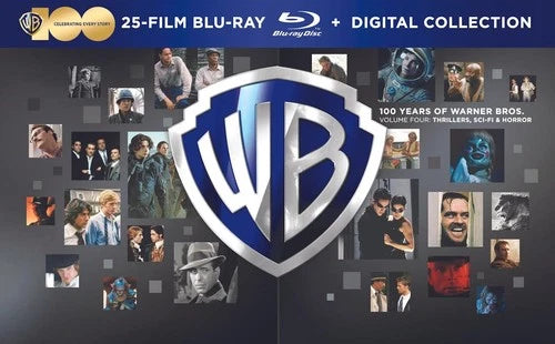 WB 100th 25 Film Collection, Volume 4 Thrillers, Sci-fi, Horror Blu-ray