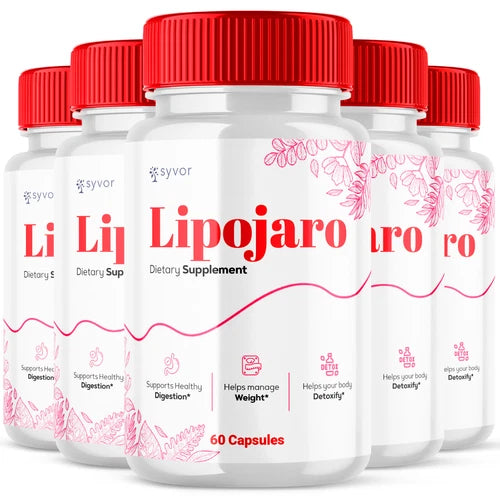 Lipojaro Advanced Formula Supplement to Support Digestion & Fitness 300 Capsules