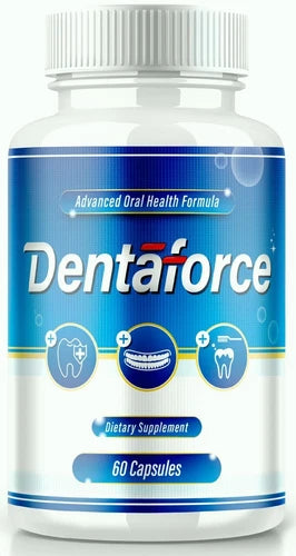 Dentaforce Dental Support Pills for Stronger Teeth & Healthier Gums 60ct