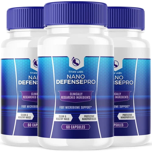 Nano DefensePro - Skin & Nail Support Supplement (3 Pack)