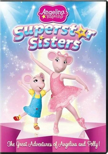 Angelina Ballerina Superstar Sisters DVD Beverly Klein
