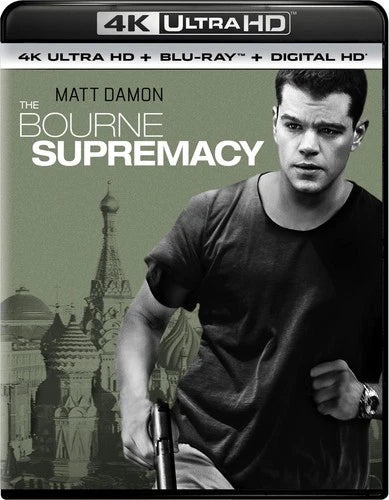 The Bourne Supremacy 4K UHD Blu-ray Matt Damon NEW