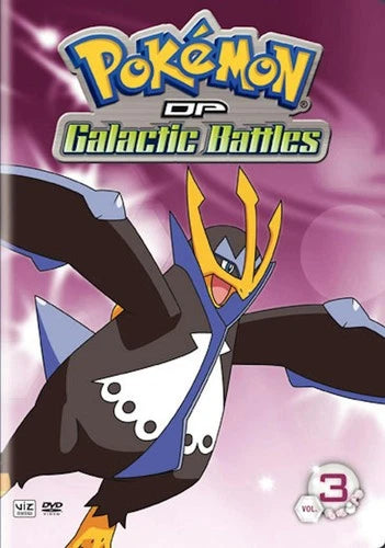 Pokemon DP Galactic Battles Volume 3 DVD
