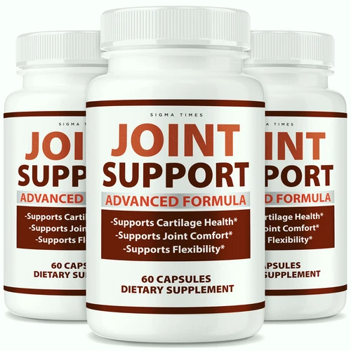 (3 Pack) Joint Support Capsules. Advanced Hip, Joint and Muscle Support Formula
