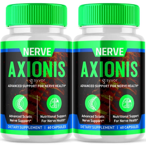 Axionis Advanced Nerve Support Formula Maximum Strength Vitamin 120 Capsules