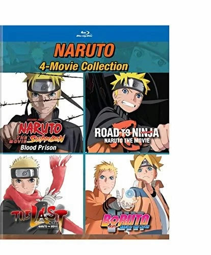 Naruto 4-Movie Collection Blu-ray