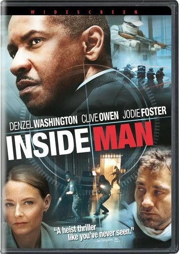 Inside Man DVD Denzel Washington