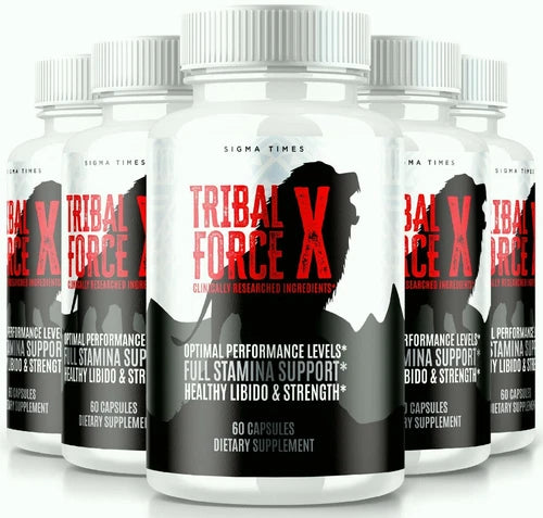 (5 Pack) Tribal Force X Supplement for Men to Boost Performance & Male Vitality