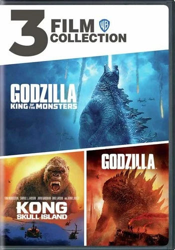 Godzilla / Godzilla King of the Monsters / Kong Skull Island DVD