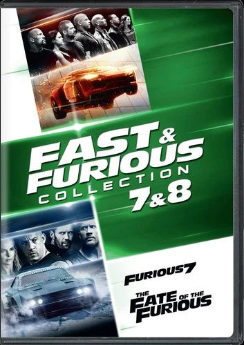 Fast & Furious 7 & 8 DVD Vin Diesel