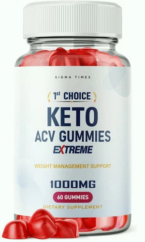 (1 Bottle) 1st Choice Keto ACV Gummies- 1st Choice Keto Gummies for Weight Loss