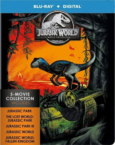 Jurassic World 5-movie Collection Blu-ray Richard Attenborough