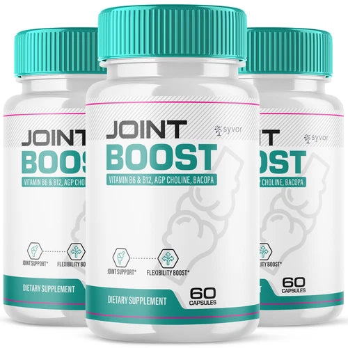 (3 Pack) Joint boost Advanced Support Formula Mobility Supplement 180 Capsules
