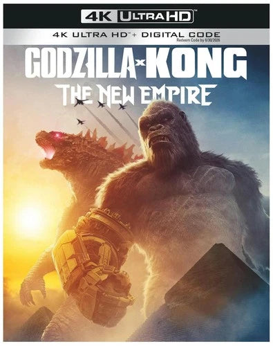 Godzilla x Kong The New Empire 4K UHD Blu-ray  NEW