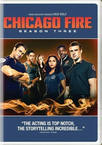 Chicago Fire Season Three DVD Jesse Spencer