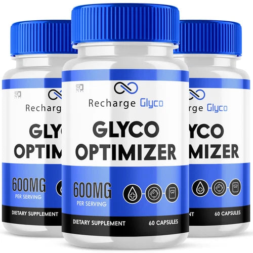 Recharge Glyco Glyco Optimizer Promotes Balanced Blood Health(3 Pack)